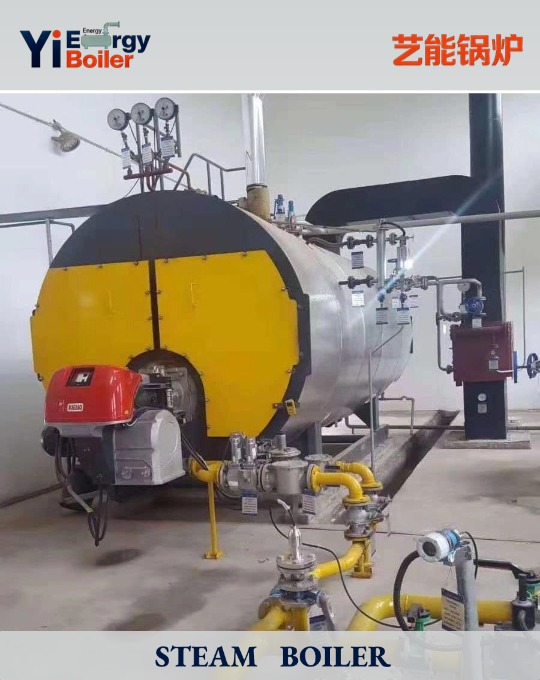 Steam Boiler 10 ton / h ; Fuel:  Gas.