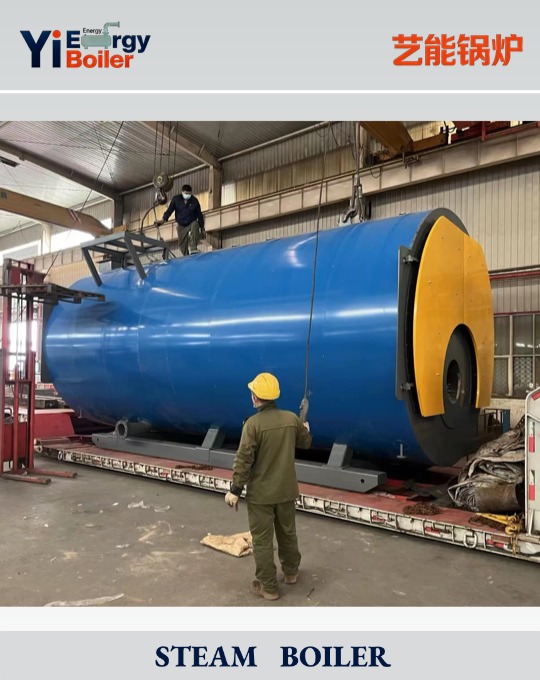 15 ton / h Steam Boiler  ; Fuel:  Gas or Oil .