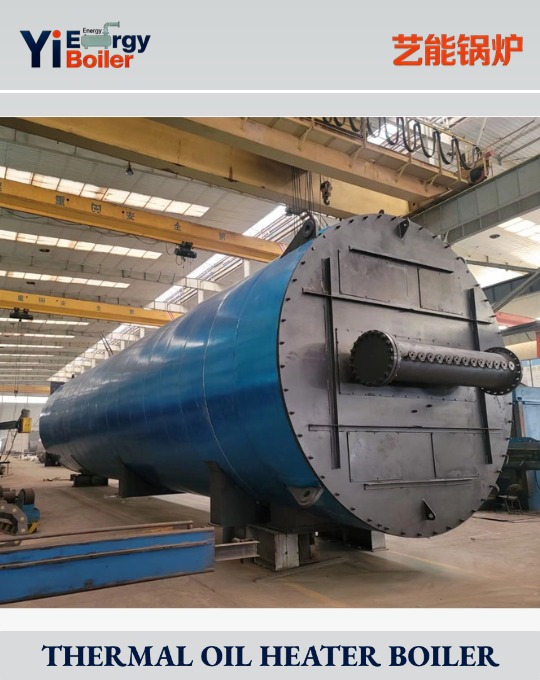 18 million kcal (21,000 kW) thermal oil boiler; gas and oil-fired