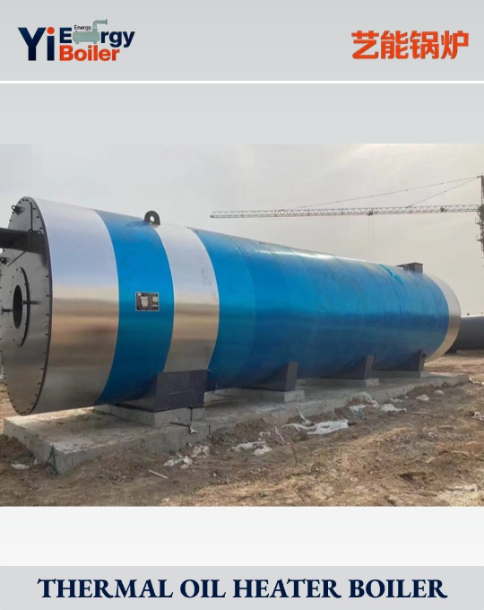 20 ton ; 12 million kcal (14,000 kW) ; Horizontal thermal oil boiler