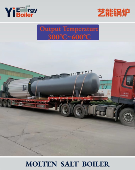 4-million-kcal molten salt furnace; fuel oil, natural gas