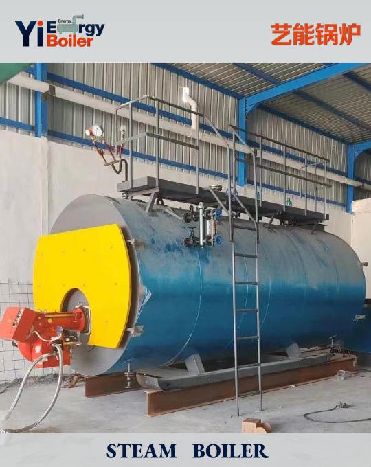 4 ton / h Steam Boiler ; Fuel: Gas / Oil