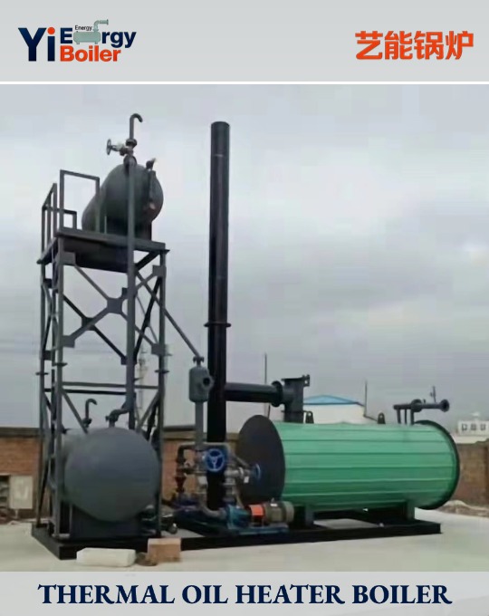 600,000 kcal; 700 kW; Complete thermal oil boiler; Gas/oil-fired