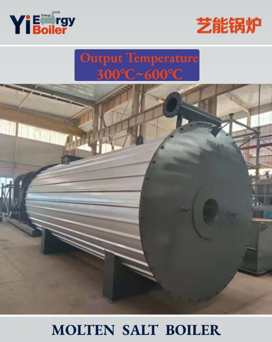 9 million kcal Molten-Salt-Boiler  (Fuel: oil or Gas)