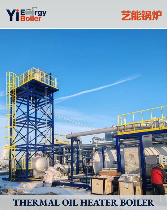 Thermal Oil Boiler Work Site