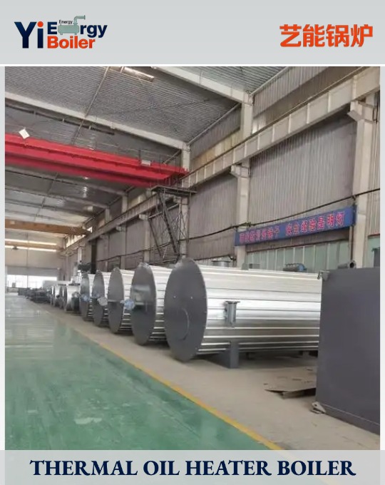 Thermal oil boiler; Gas and oil-fired