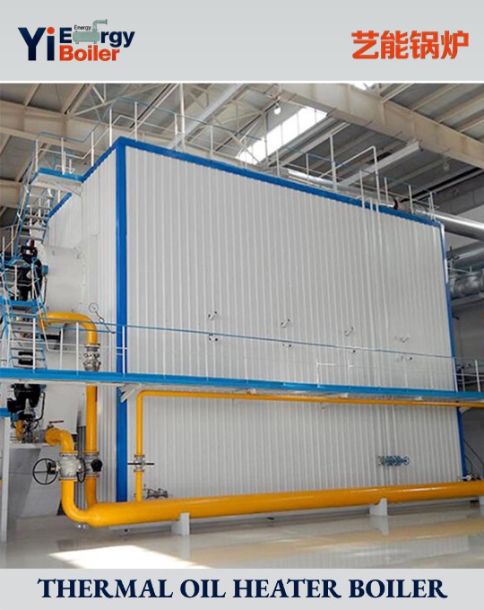 4 million kcal; Horizontal thermal oil boiler, complete assembly (including insulation)