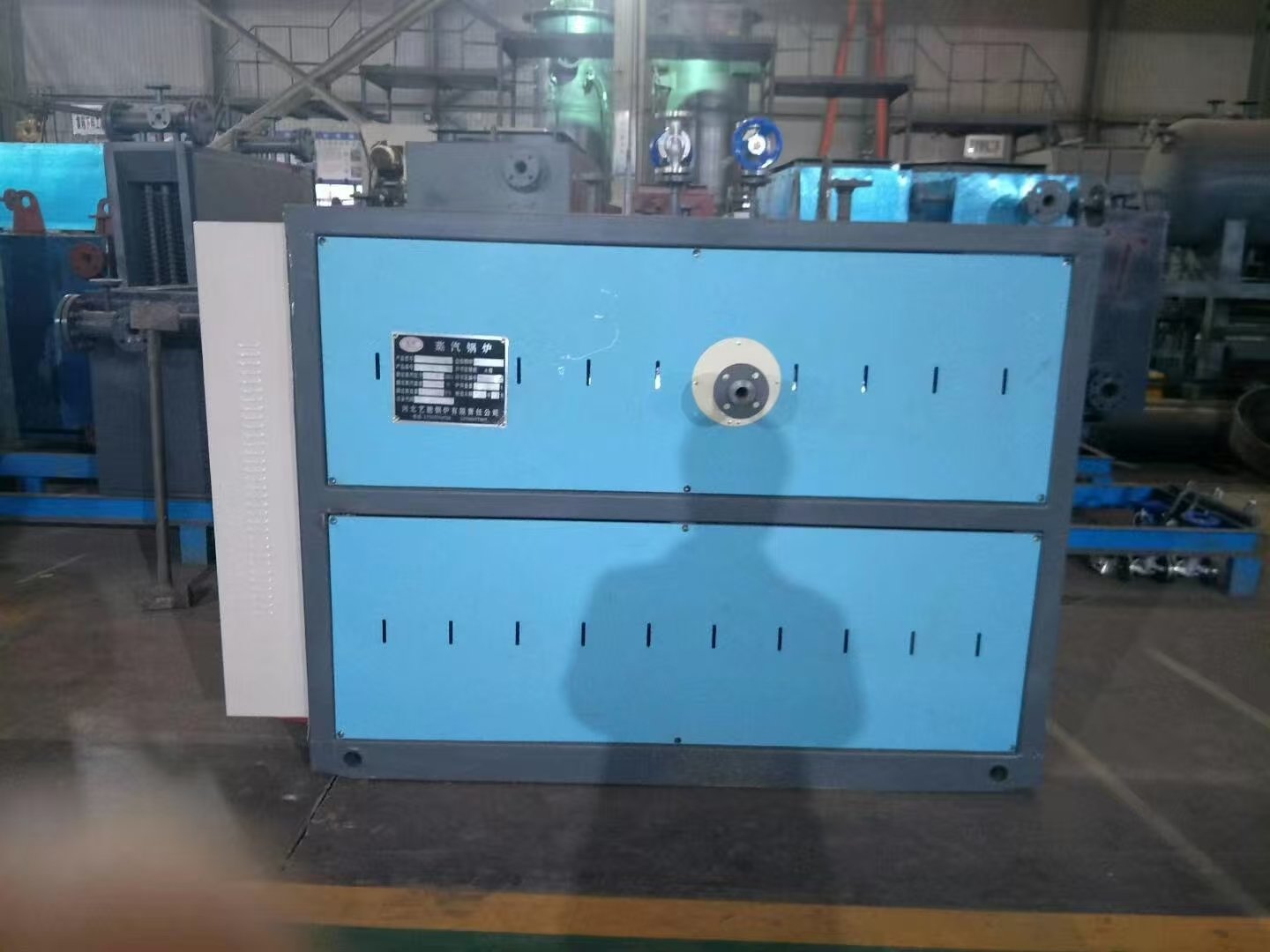 Electric heated steam boiler